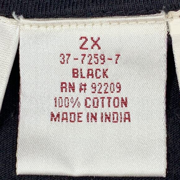 Veranesi Top Embroidery Multicolored Flowers Short Sleeve Pullover Size 2X - Picture 7 of 7